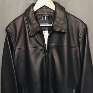 New Cole Haan Lambskin Jacket